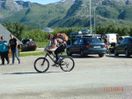 Sykkel er et populært fremkomstmiddel i Lofoten