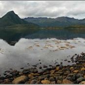 Blick auf Blålyng vom Lager