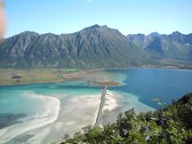 Utsikt fra Heia mot Grunnførfjorden