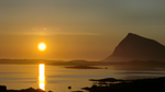 Midnight sun by Gimsøy