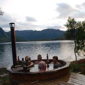 Hot-tubs and sauna gives a great feeling for for body and for the mind